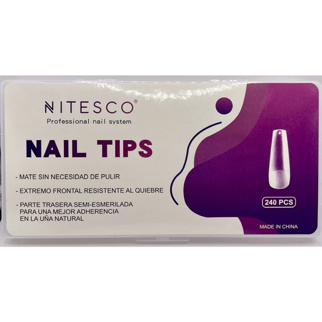 Pacote Com 240 Tips Semi-Fosco /Natural Escolha O Modelo Para Ficar Chique