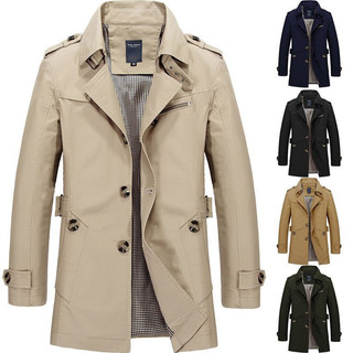 Jaqueta de Inverno Masculina Slim de Algodão Estilo Casual DPIK