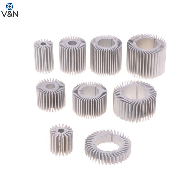(V & N) 20mm 27.5mm 32mm 40mm 1W 3W Radiador De Alumínio De Alta Potência Led Dissipador De Calor Com Luz .