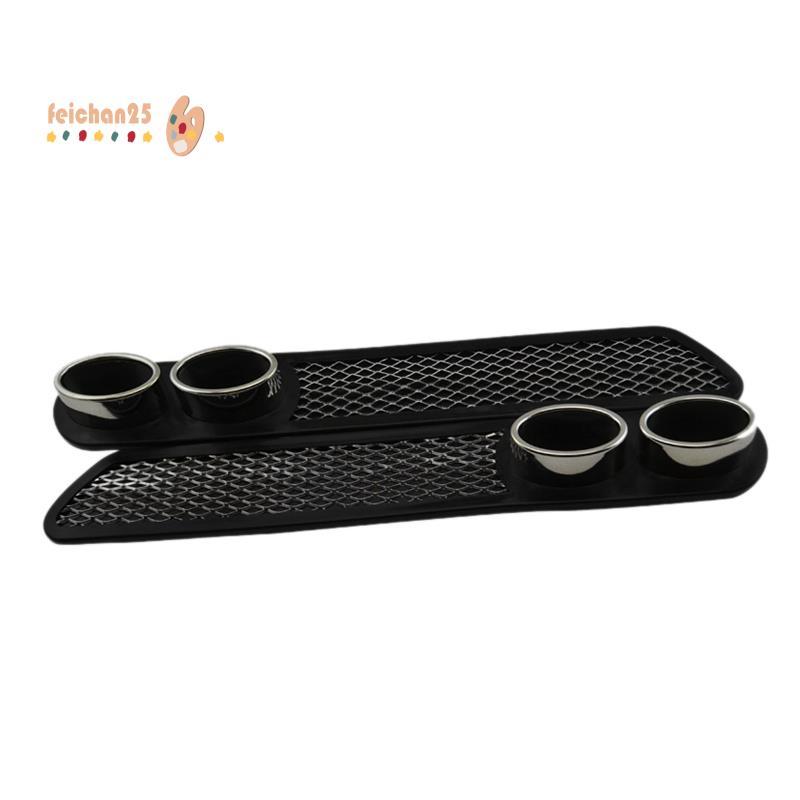 [Rápido F] 2 Pcs Carro Universal Tubo De Escape Fita Adesiva Simulação Grade Dupla Ventilação