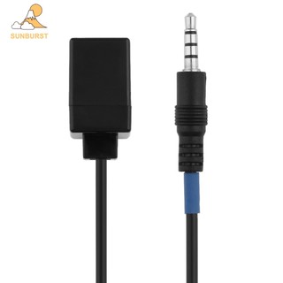 [Sunburst1 . br] Plugue Macho TRRS De 3.5 Mm Para Cabo Fêmea RJ9 4P4C Telefone Cisco