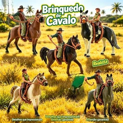 Figura Simulada de Cavaleiro Medieval Montado a Cavalo, Miniatura de Guerreiro a Cavalo, Modelo Estático, Decoração de