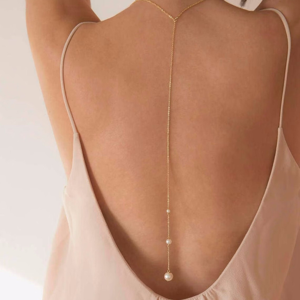 Colar vintage com contas e três pérolas artificiais para mulheres, design simples de colar curto, colar de pérolas para 