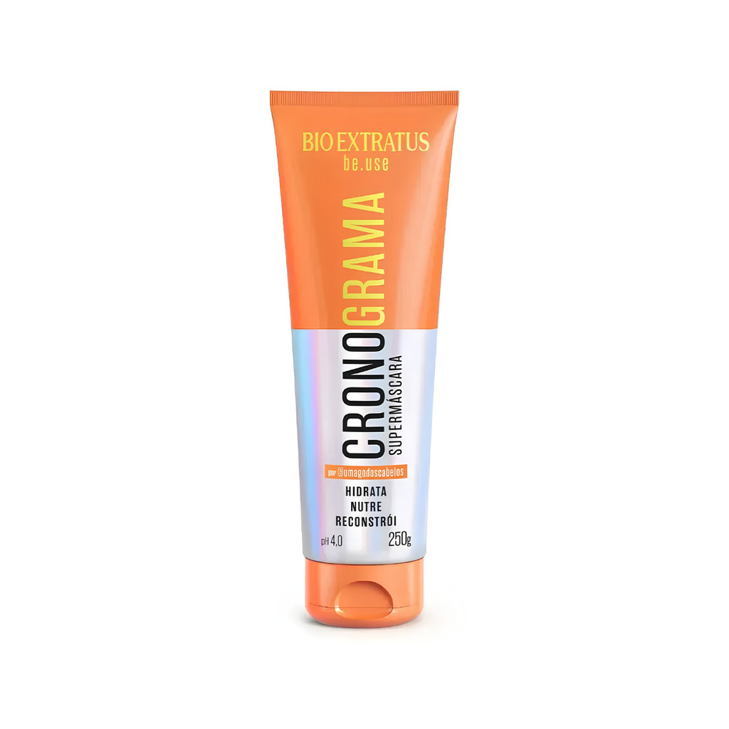 Supermáscara Cronograma Be.use 250g Hidrata Nutre Reconstrói - Bio Extratus