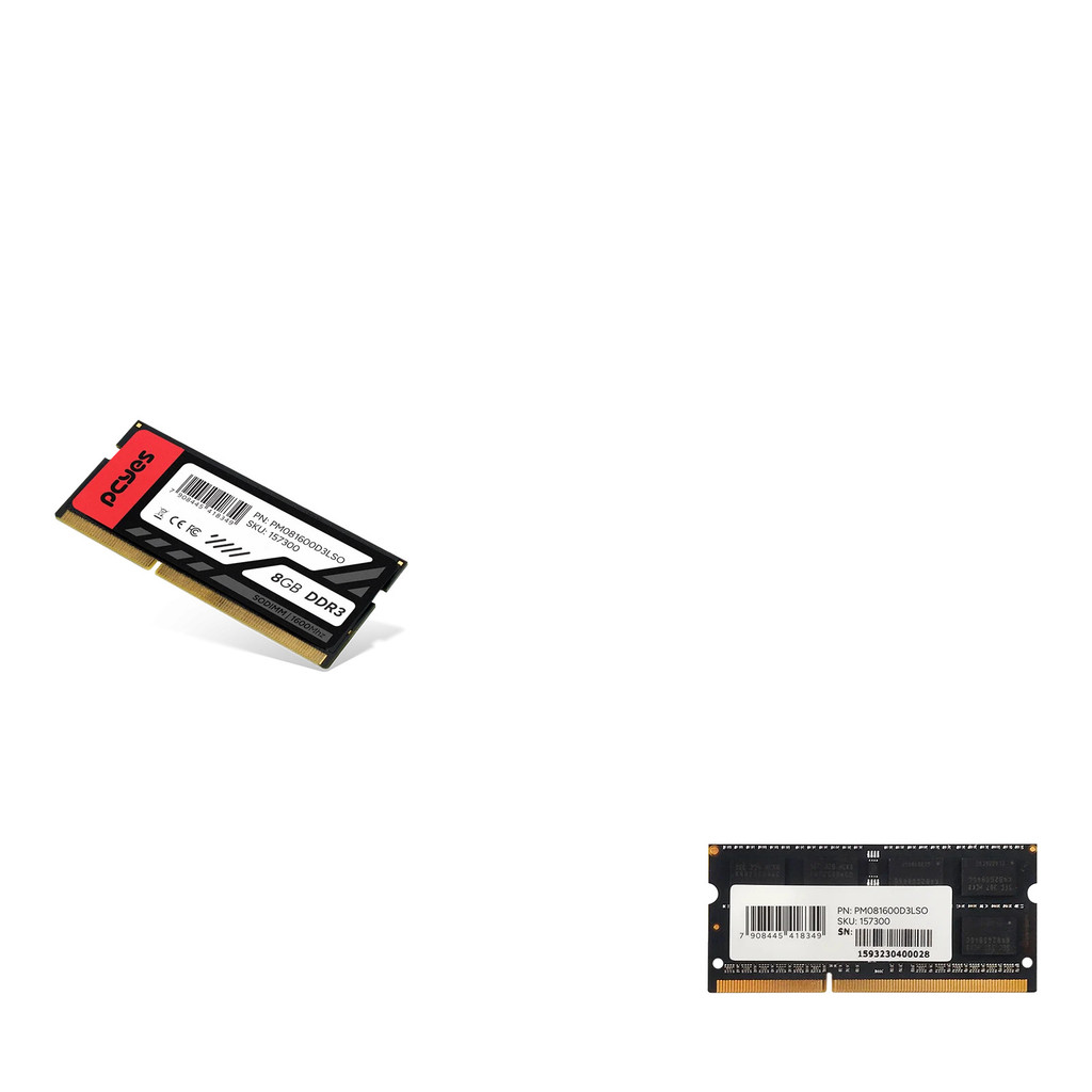 Memória RAM 8GB DDR3 1600MHz SODIMM notebook PCYes PM081600D3LSO low voltage