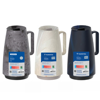Garrafa Térmica Café 500ml Tramontina Garrafa de Café Térmica Marmorizada Bule de Café Tramontina