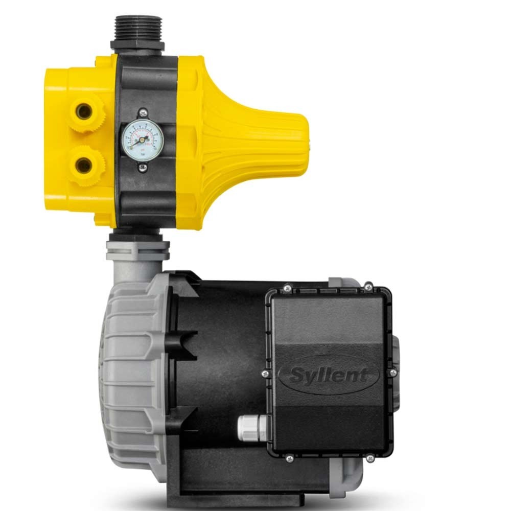 Bomba pressurizadora com pressostato eletrônico 1.1/2 cv Impulse Press Syllent