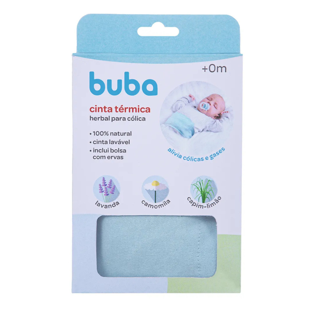 Cinta Térmica Alivia Cólica Bebe Compressa Quente Buba