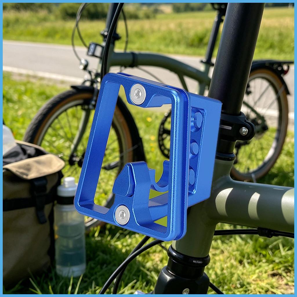 Bicicleta Frente Rack Montagem Guiador Quadro Saco De Carga Adaptador Base Transportadora Dianteira Para Touring Ao Ar L