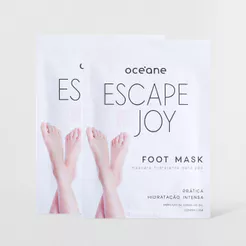 Kit Máscara Hidratante para Pés com Óleo de Coco - Foot Mask 1 Par (2 Produtos)