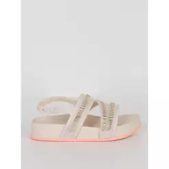 Sandália Ipanema Infantil Para Bebê Menina - OFF WHITE/DOURADO/ROSA CLARO