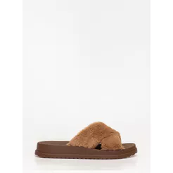 Chinelo Petite Jolie Smash Fur Chocolate PJ7709