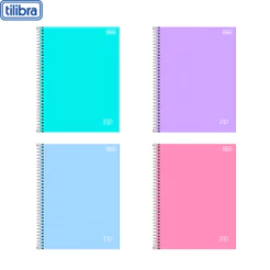 Caderno 1 Matéria Universitario ZIP Colors -TILIBRA