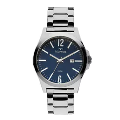 Relógio Technos Masculino Steel Prata - 2115LAY/1A