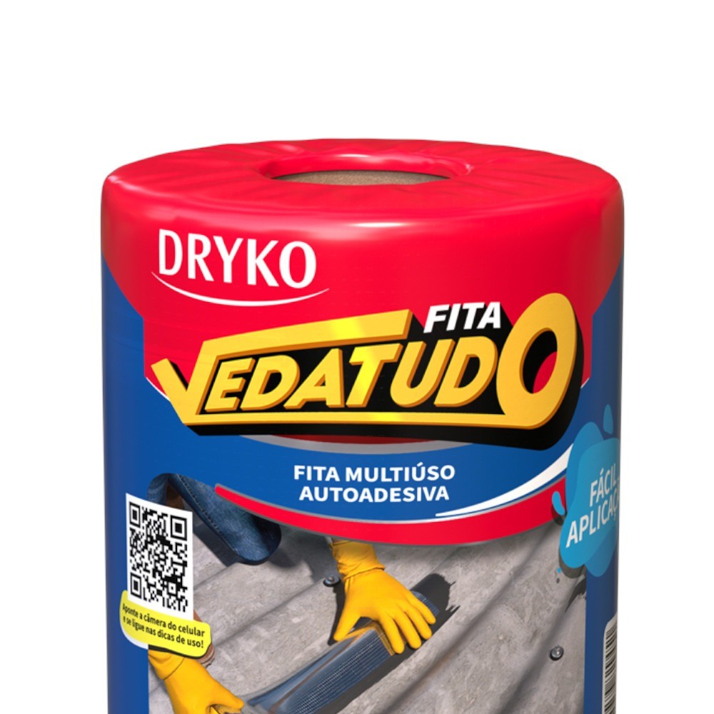 Fita manta asfáltica auto adesiva aluminizada multiuso 30 cm x 10 m · foto 2