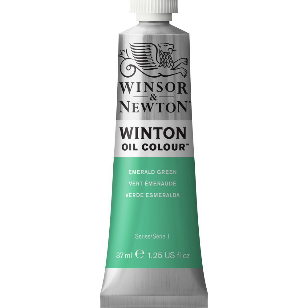 Tinta a Óleo Winton Winsor & Newton 37ml 241 Emerald Green