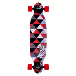 Skate Longboard Red Nose Shield Bel
