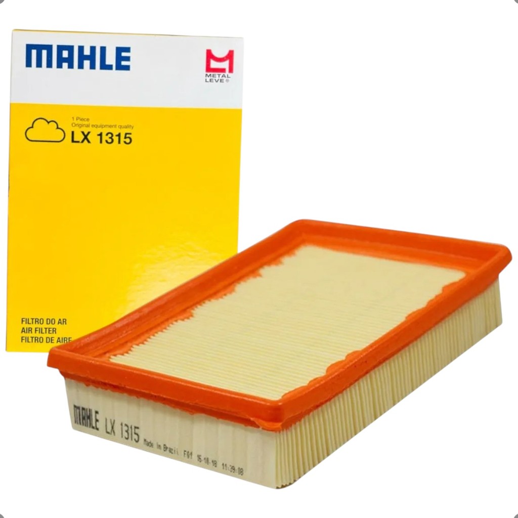Filtro de Ar Motor Original Mahle LX1315 Chevrolet Celta 1.0 1.4 Prisma 1.0 1.4 até 2012