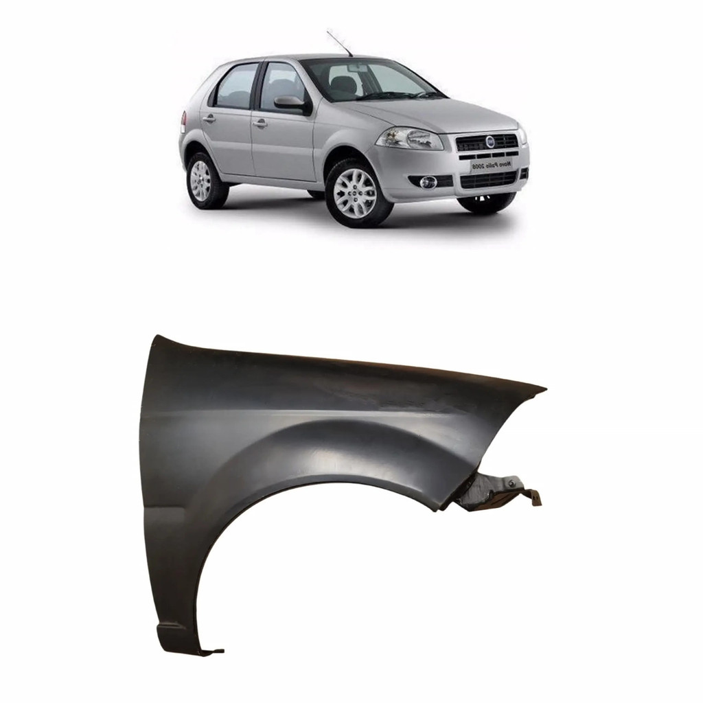 Paralama Dianteiro Palio G4 2007 2008 2009 2010 2011 2012 em Oferta na Shopee