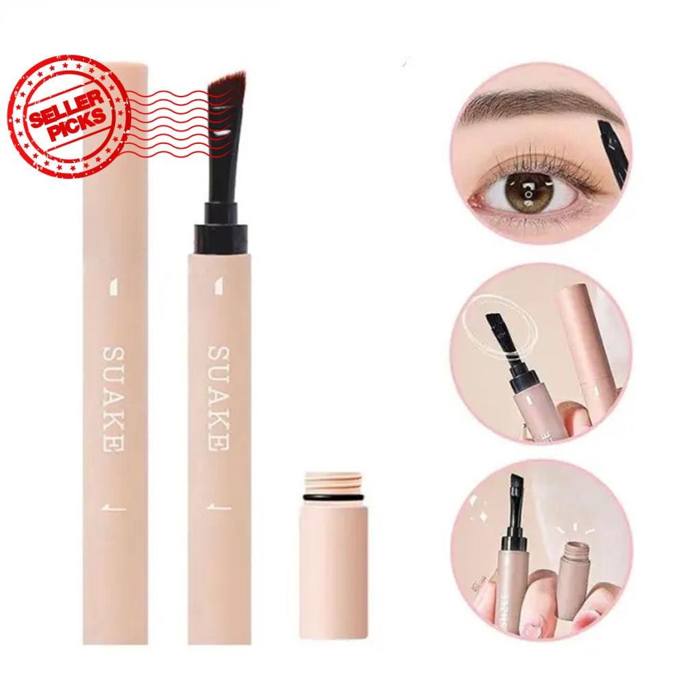 Gel Creme Para Sobrancelhas 2 Em 1 Com Pincel , Lápis De Sobrancelha De Longa Duração E À Prova D'água , Maquiagem S4l8 em Oferta na Shopee