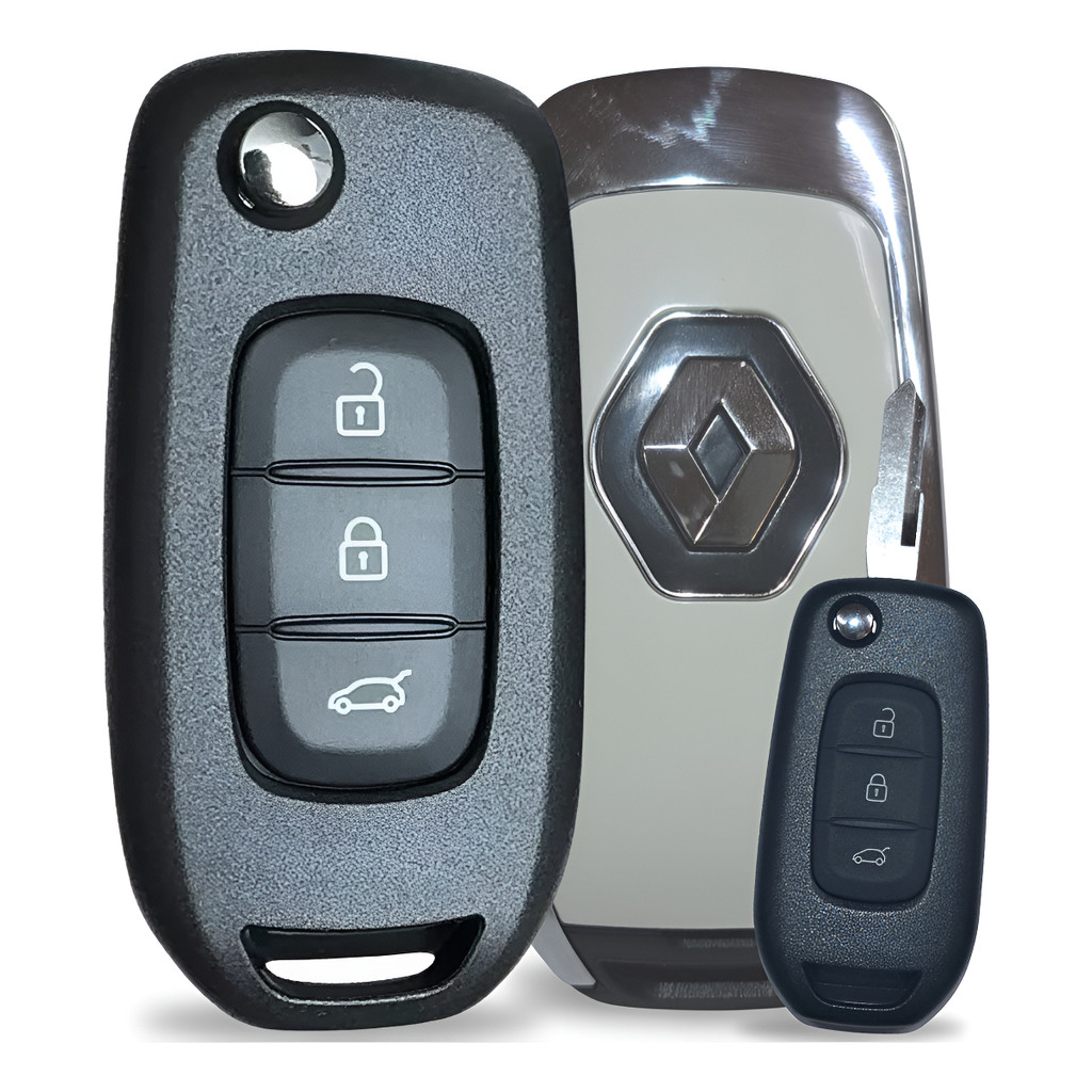Chave Canivete Renault Kwid 3bts 2017 2018 2019 2020 2021