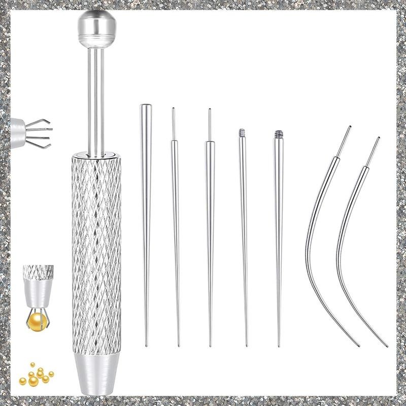 Ferramenta Aplicadora De Brincos Com Parte Traseira Plana-Prendedor De Bola Cônica De Piercing Para Troca De Joias , Kit em Oferta na Shopee