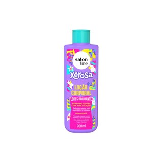Loção Hidratante Corporal  Xêrosa Flores Brilhantes 200ml em Oferta na Shopee
