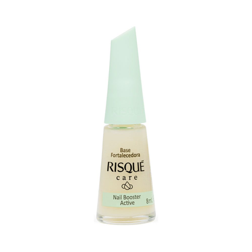 Base Risqué Care Fortalecedora Nail Booster Active em Oferta na Shopee