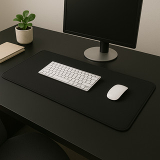 Mouse Pad Médio 40x30 Liso Antiderrapante Gamer Speed  Preto Liso Deskpad em Oferta na Shopee