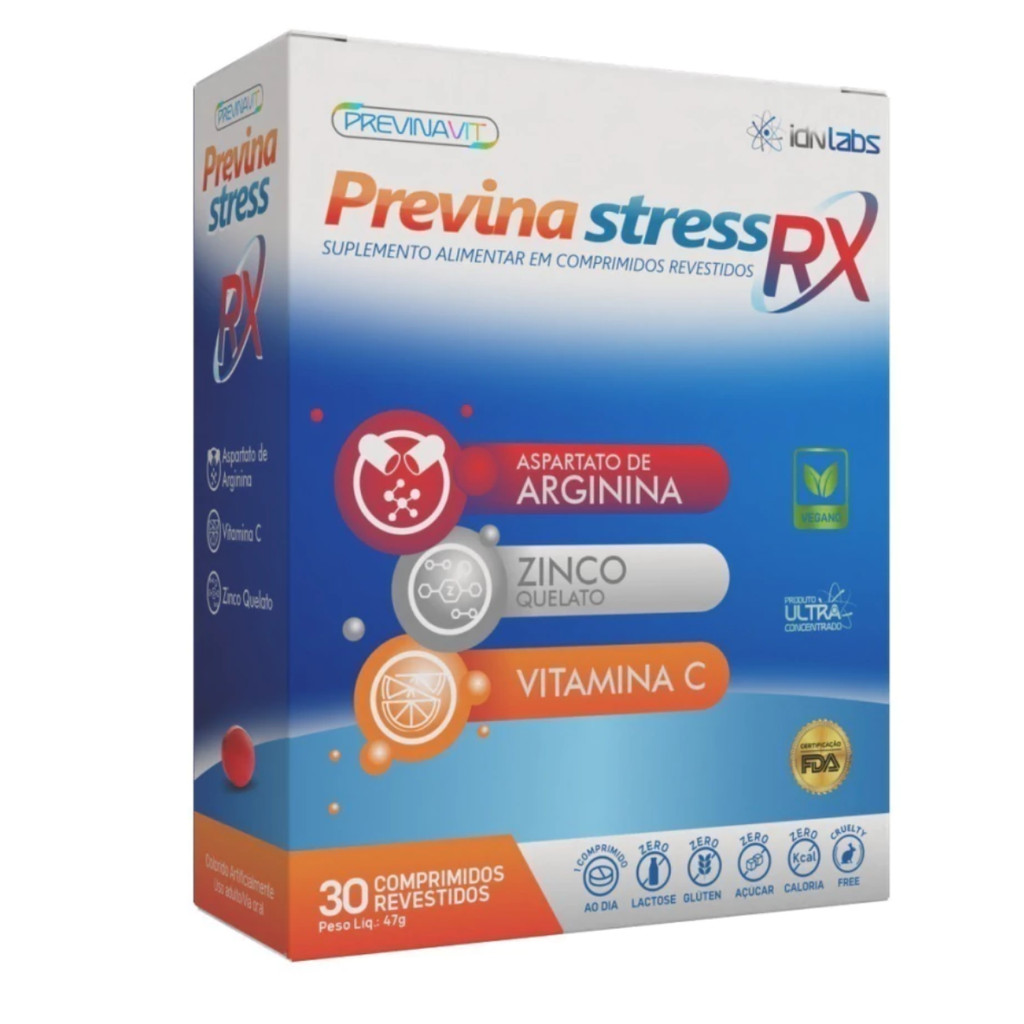 Previnavit Previna STRESS RX - 30 CPDs - IDNLABS