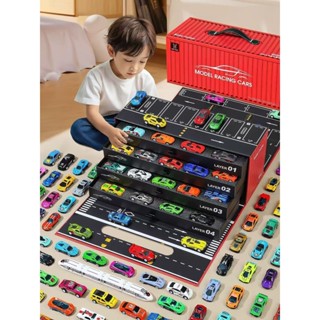 Kit 48 Carrinhos de Atrito com Pista, Brinquedo Educativo Colecionável - Presente Perfeito🎄🎁 em Oferta na Shopee