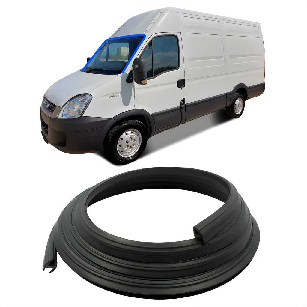Borracha Arremate Trave Parabrisa Iveco Daily 2008 a 2016 Borrachauto