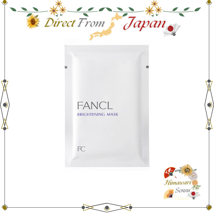 FANCL Brightening Mask Sheet Mask Additive-Free×6 Sheets【 Direct from Japan 】
