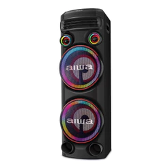 Torre de Som Aiwa 2300W RMS 2 Woofers 10 AWS-T2W-02