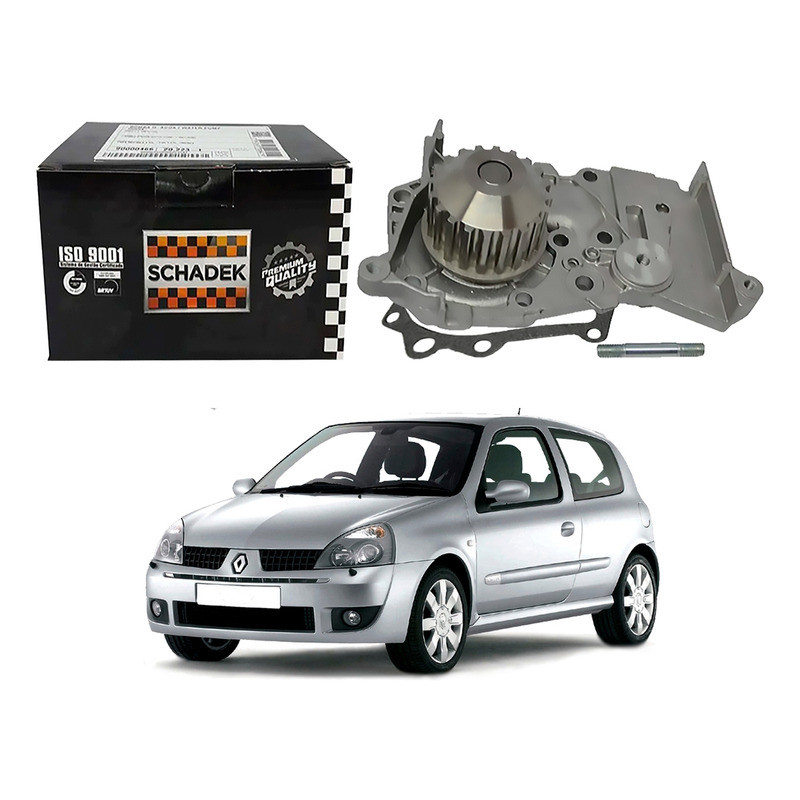 Bomba Dagua Schadek Clio 1.6 16v 2003 A 2009 em Oferta na Shopee