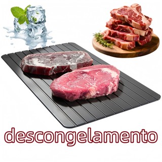 Placa de Descongelamento de Alimentos, Descongela Rápido, Super Prático e Durável em Oferta na Shopee