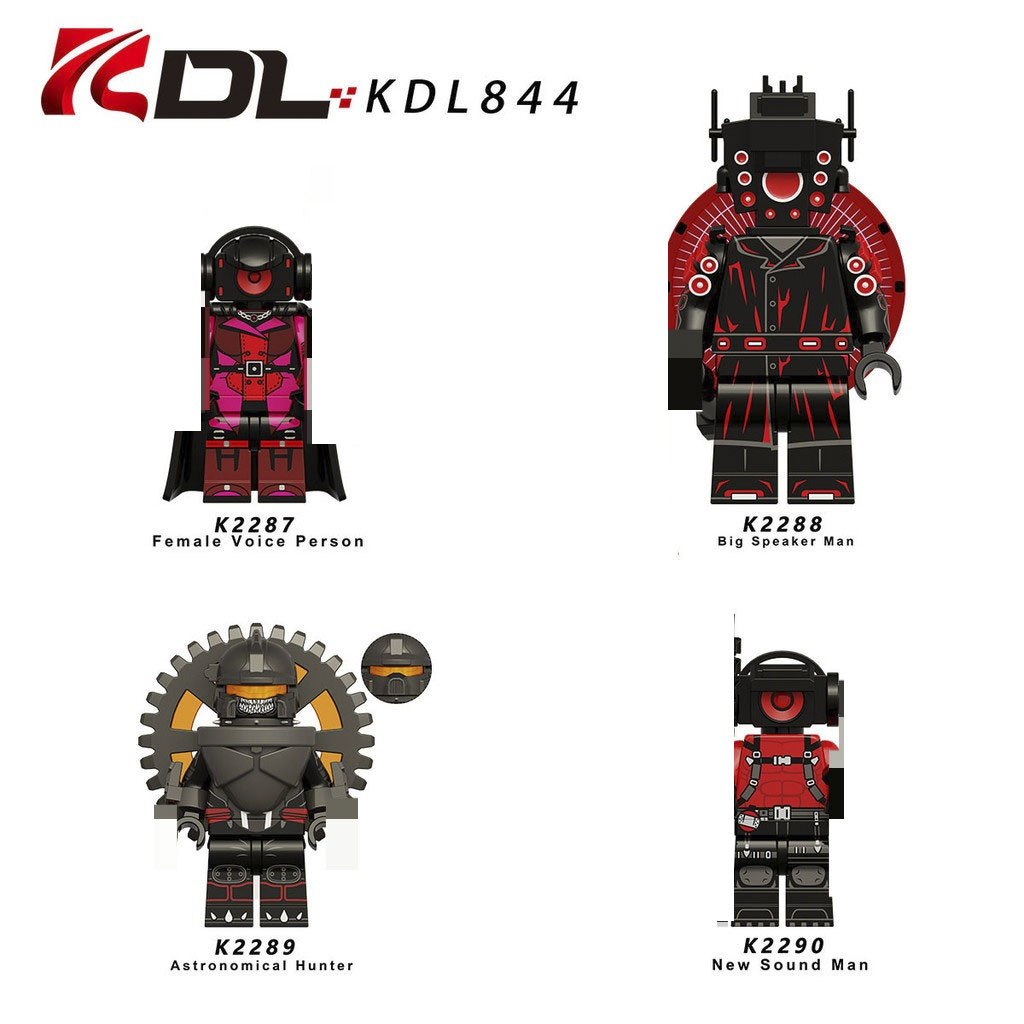 Skibidi Figuras De Banheiro Alto-Falante Feminino Figura Montagem Blocos De Construção Colecionáveis Artesanais em Oferta na Shopee