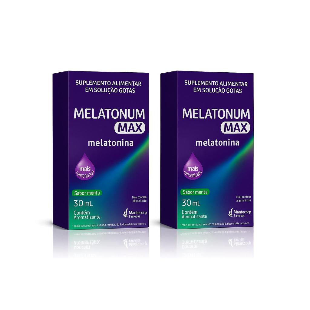 Kit c/2 Melatonum Max em Oferta na Shopee