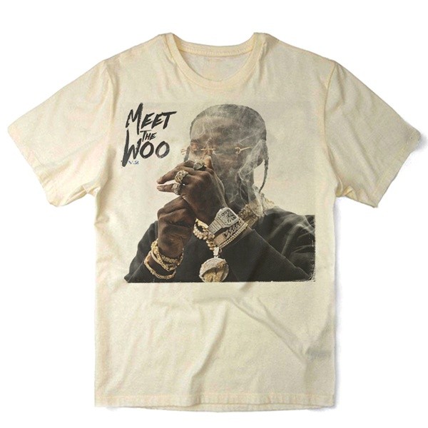 Camiseta Algodao Pop Smoke Rap Hip Hop Trap Trapper Rapper Musica Hype Swag Plus size
