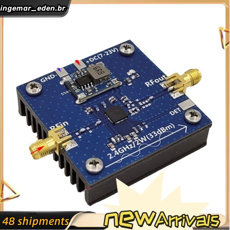 Módulo Amplificador De Potência De 2.4 Ghz 2.5 W Sinal De Transmissão De Imagem Sem Fio PA Alto ? Placa De Ganho De Ener