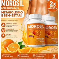 Kit 2 Morosil + Colágeno + Vitamina C - 120 cápsulas - 100% Natural - Arkad Suplementos