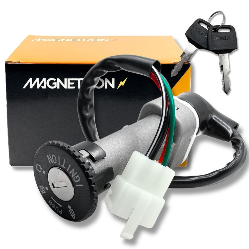 Chave de Ignição P/ Shineray Jet 50 / Jet 125 Magnetron