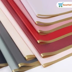 Kit Papel para Buquê com Fragrância – 20 ou 40 Folhas – Embalagem Resistente e Impermeável para Flores