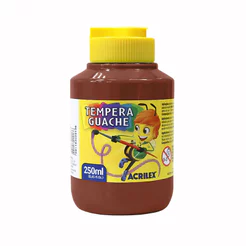 Tinta guache Marrom 250ml 531 Acrilex