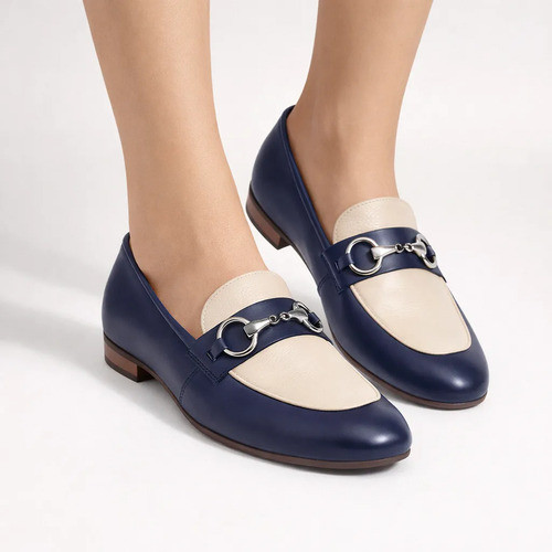 Loafer Feminino Em Couro Legítimo Casual Clássico Mocassim Lançamento Elegante Confortavel calce fácil