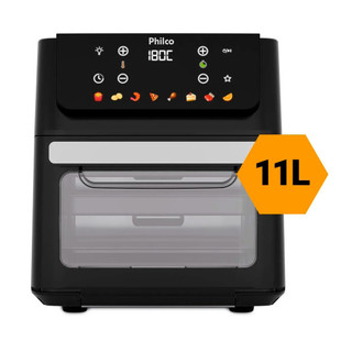 Air Fryer Philco Oven Painel Digital 11 Litros PAF11B 127v