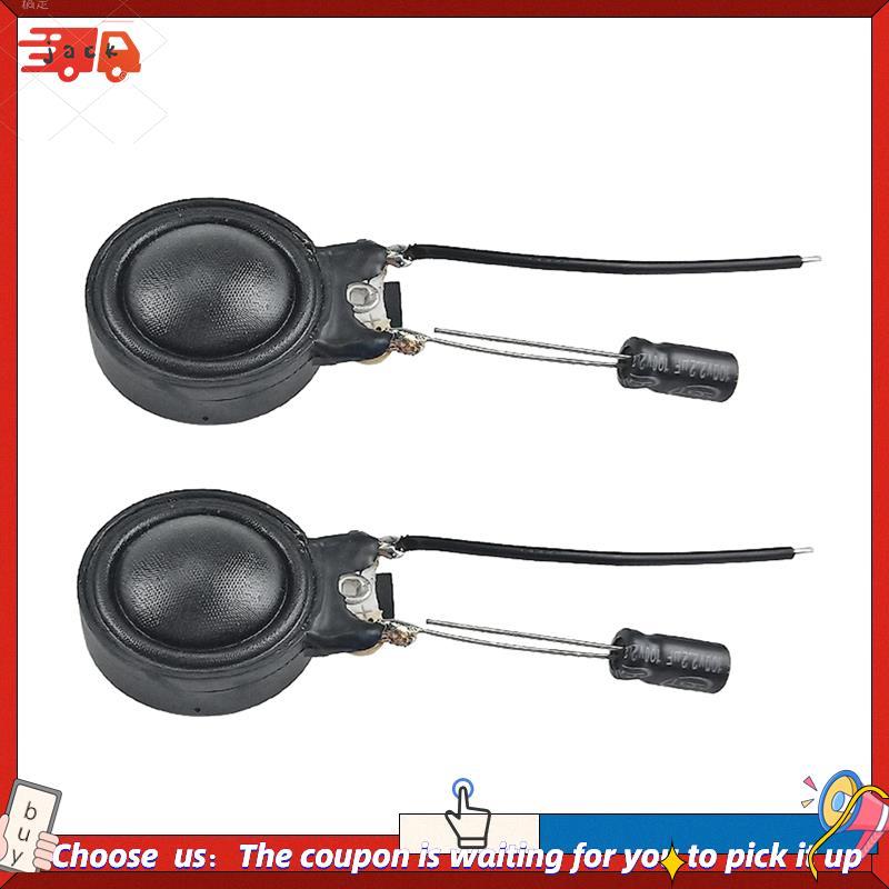 Alto-Falante De Áudio Inteligente BRS0 2pcs 22mm Membrana De Seda Treble Dome Tweeter 8ohm 10W