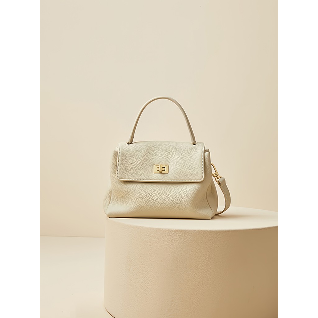 Bolsa pequena de couro macio, bolsa pequena All-Match, quadrada pequena, primavera verão, couro genuíno, bolsa de