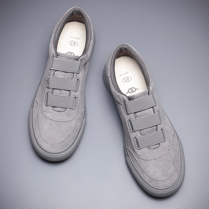2024 novo estilo sapatos masculinos inverno na moda sapatos tênis masculinos pessoas preguiçosas deslizamento em sapatos