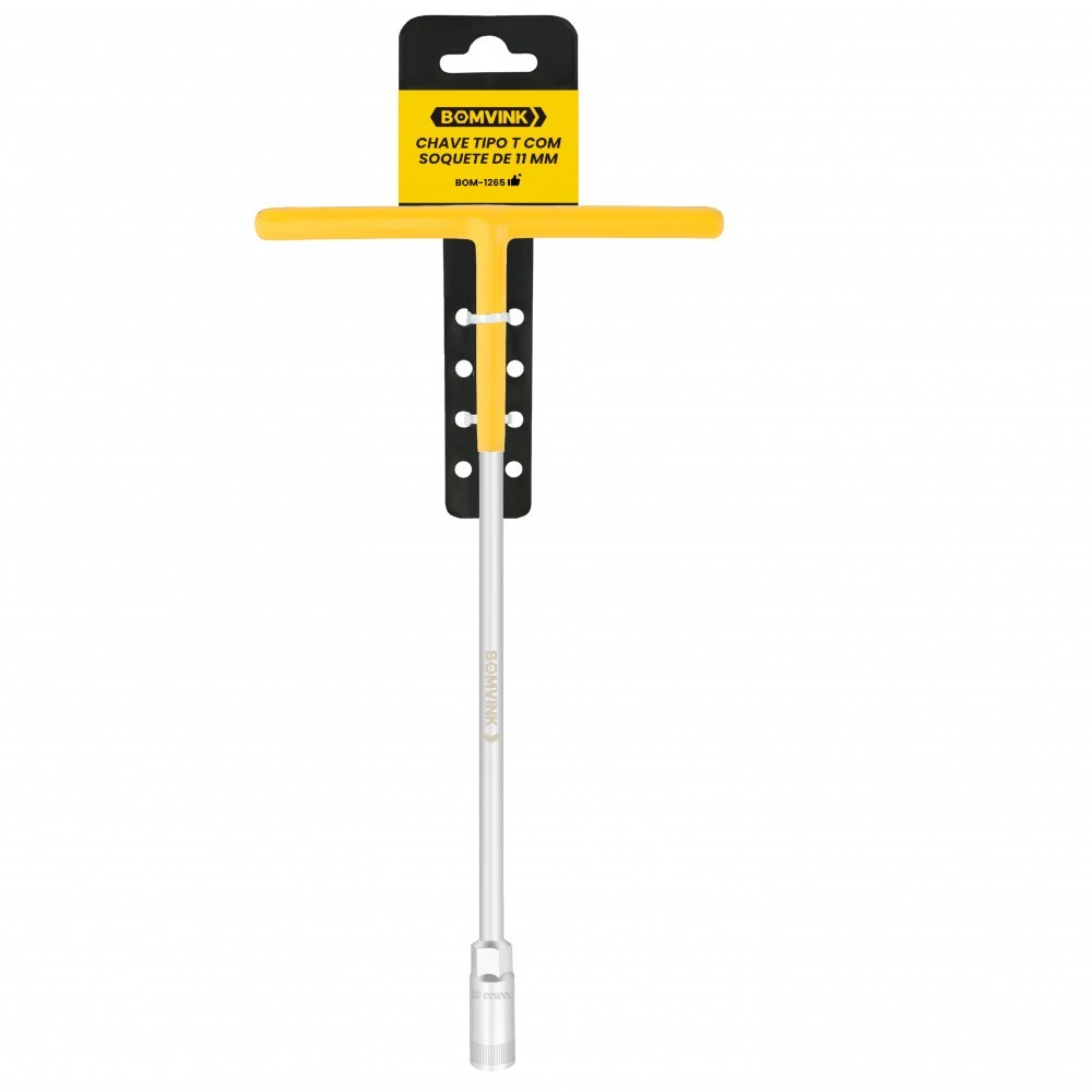 Chave canhão 11 mm cabo tipo T - BOM-1265 - Bomvink